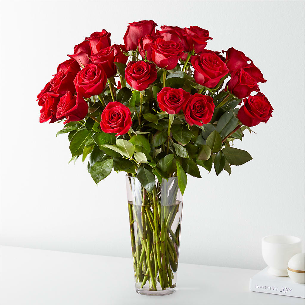 Long Stem Red Rose Bouquet – Katarina Floral, Hackettstown NJ