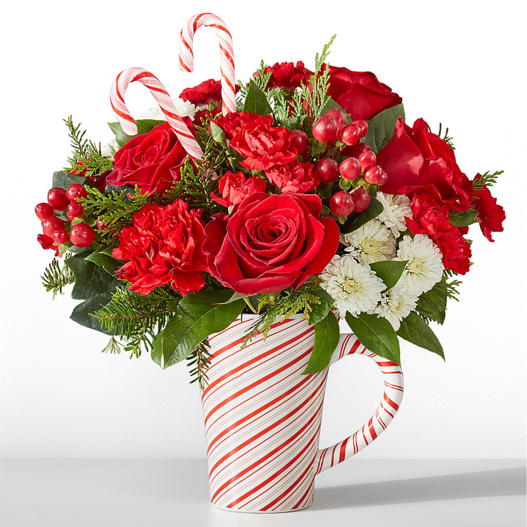 Peppermint Swirl Mug – Katarina Floral, Hackettstown NJ