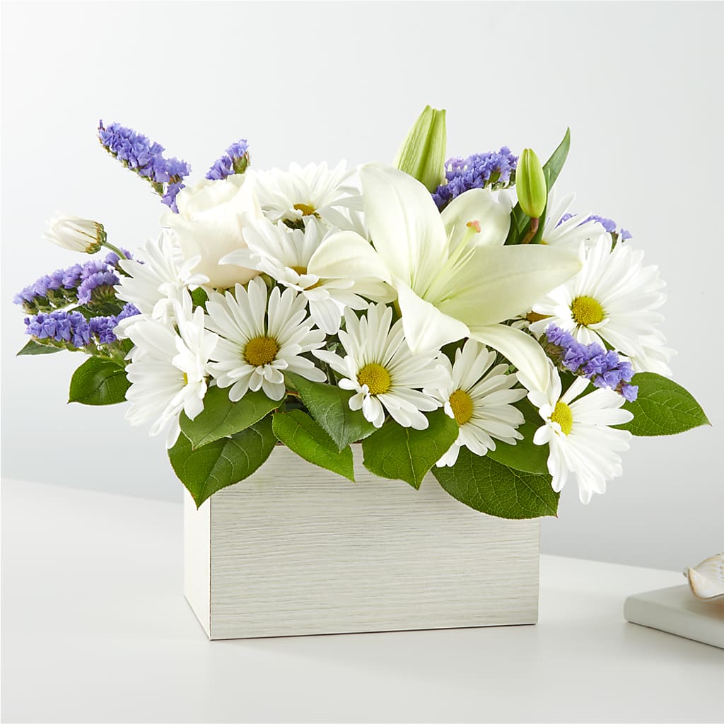 Beyond Blue Box Bouquet – Katarina Floral, Hackettstown NJ