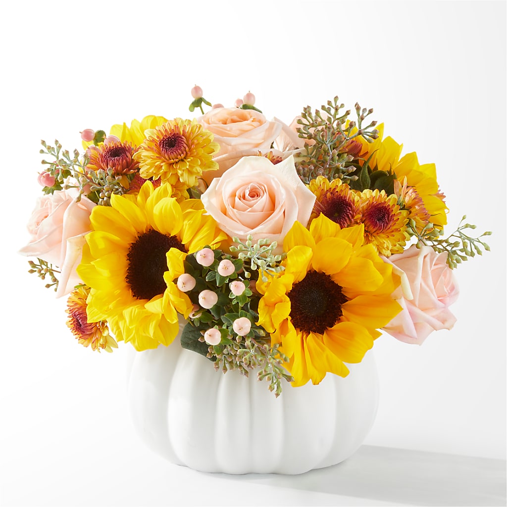 Pumpkin to Talk About Bouquet – Katarina Floral, Hackettstown NJ