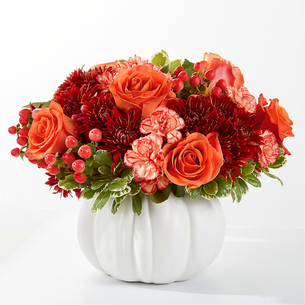 Autumn Air Pumpkin Bouquet – Katarina Floral, Hackettstown NJ