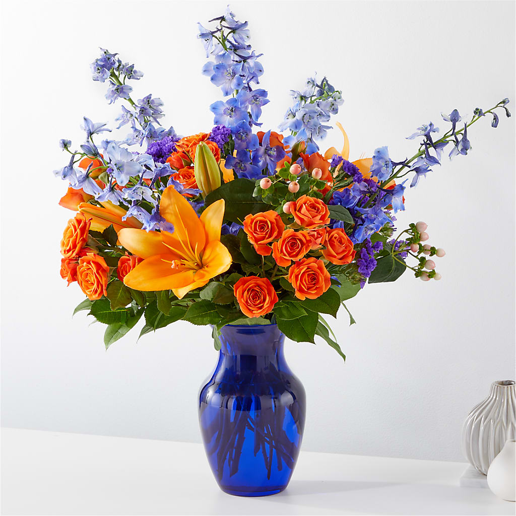 Radiant Citrus Bouquet – Katarina Floral, Hackettstown NJ