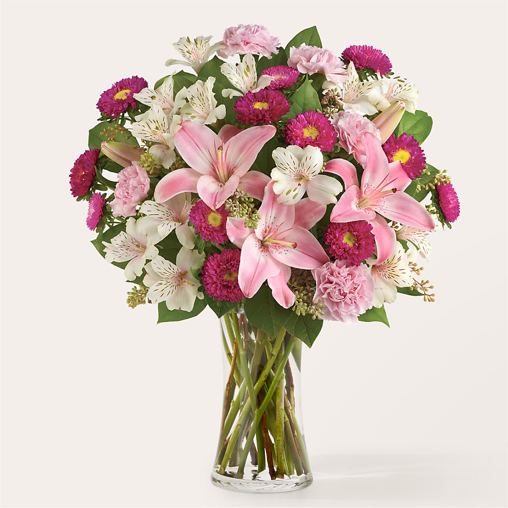 Feeling Fuchsia Bouquet – Katarina Floral, Hackettstown NJ