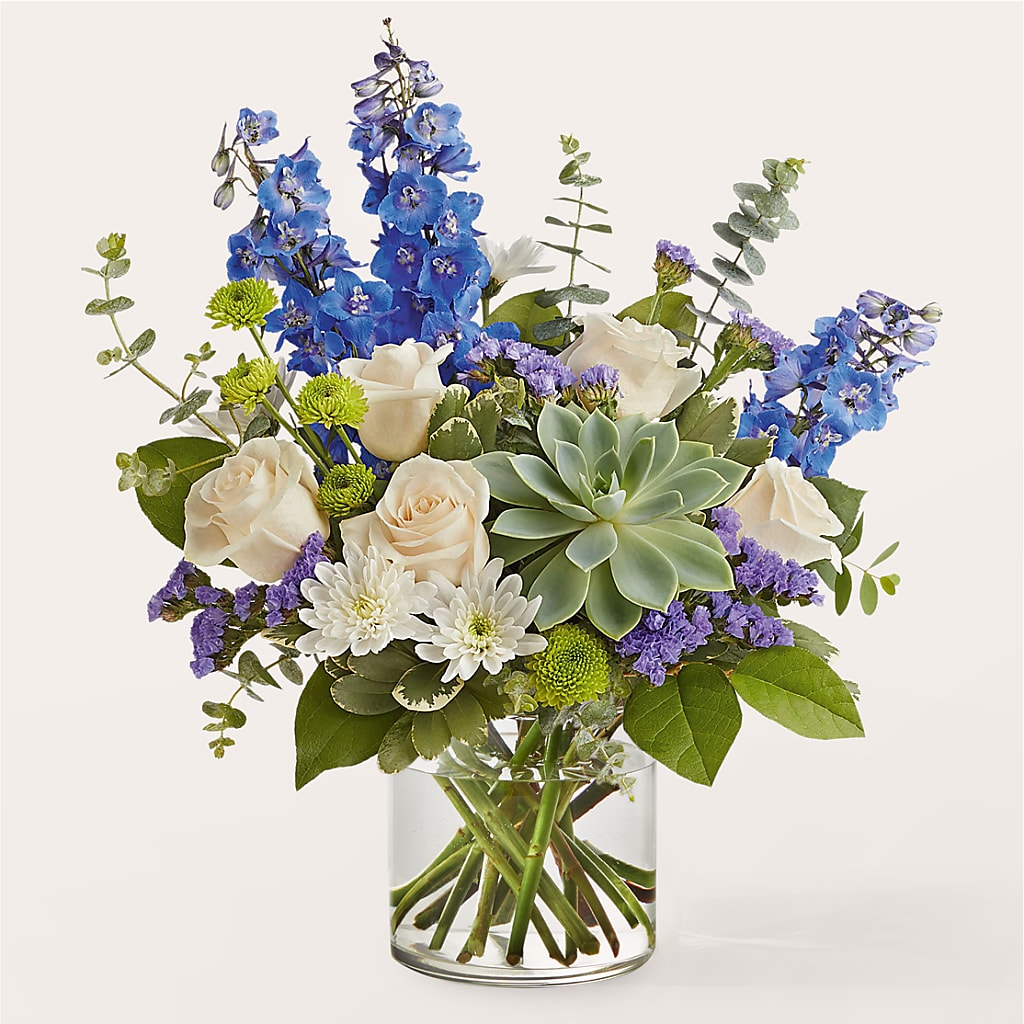 Cerulean Waves Bouquet – Katarina Floral, Hackettstown NJ
