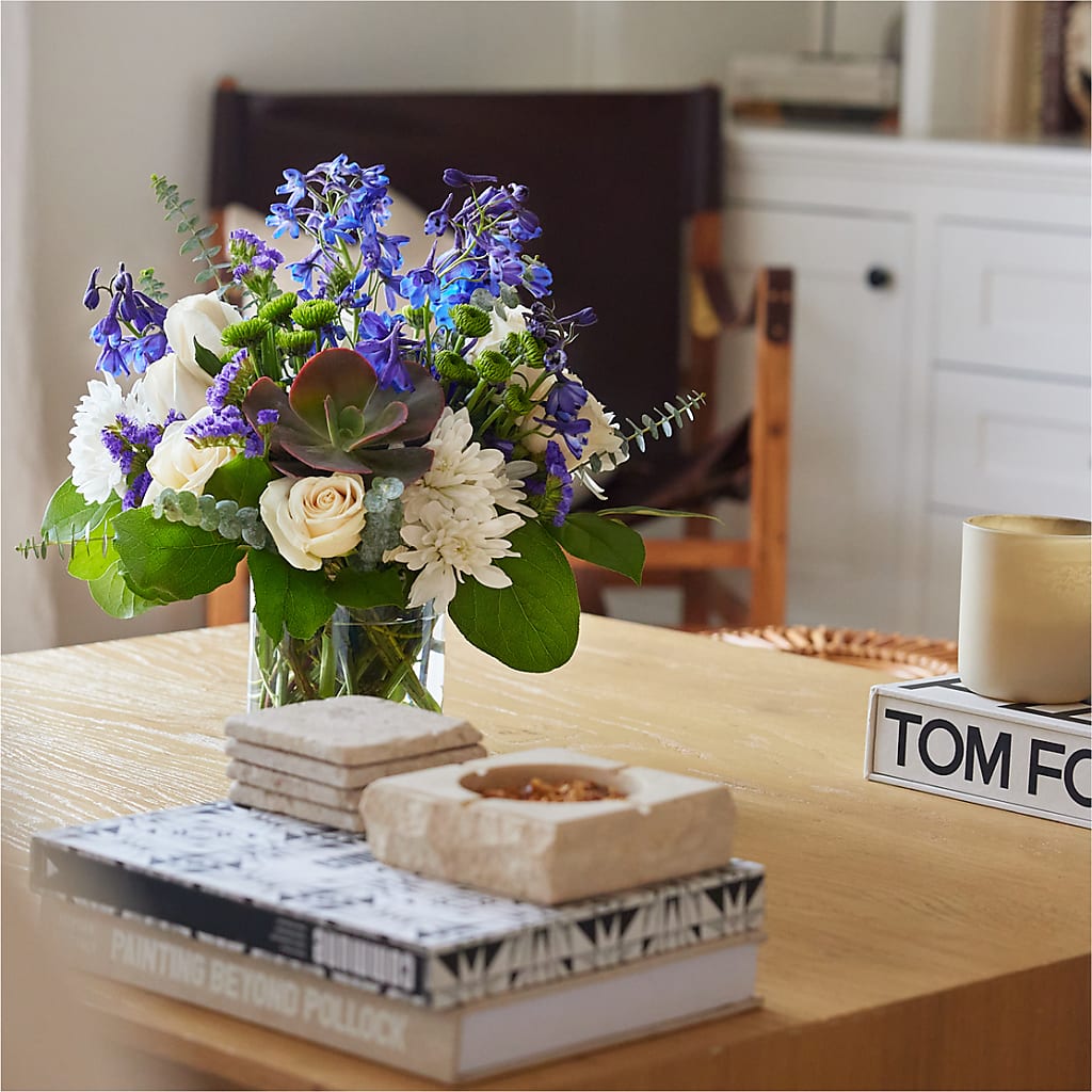Cerulean Waves Bouquet – Katarina Floral, Hackettstown NJ
