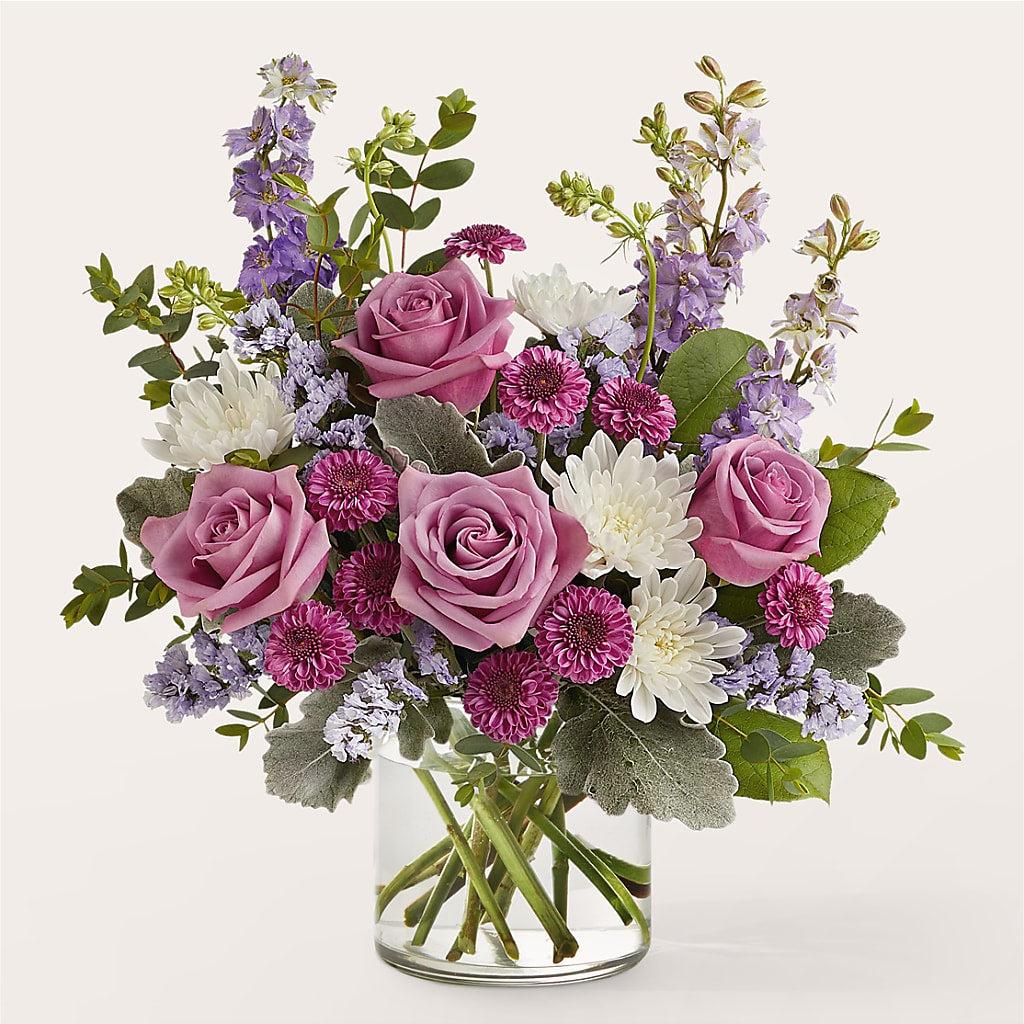 Violet Frost Bouquet – Katarina Floral, Hackettstown NJ