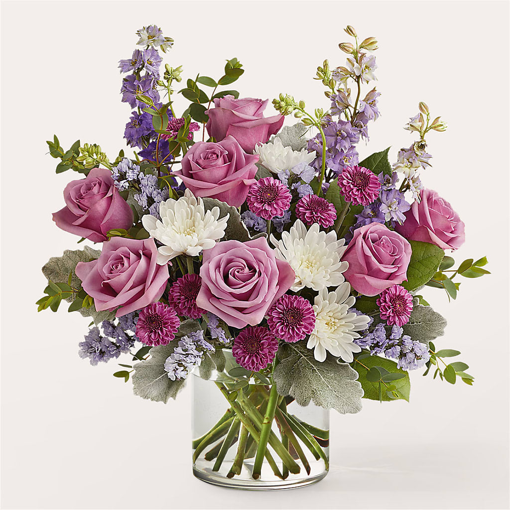 Violet Frost Bouquet – Katarina Floral, Hackettstown NJ