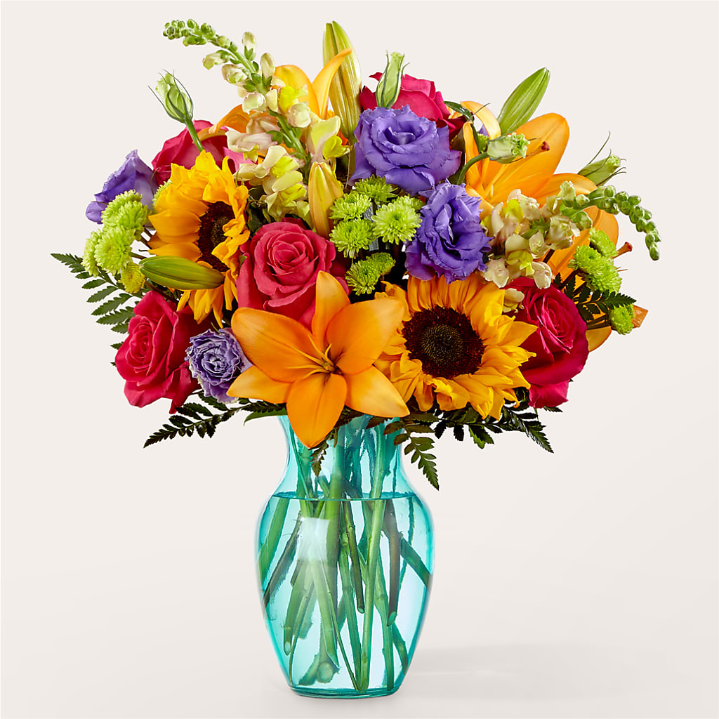 Double Rainbow Bouquet – Katarina Floral, Hackettstown NJ