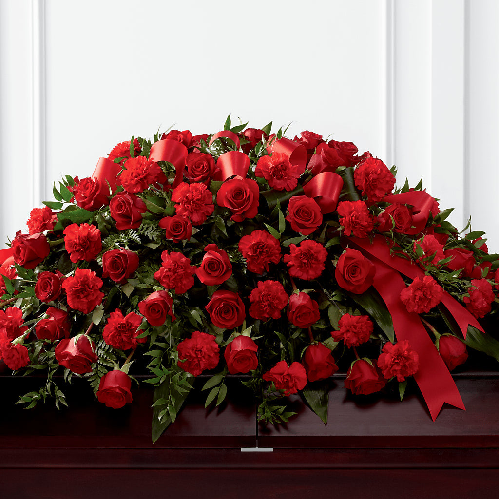 Tribute of Life Casket Spray – Katarina Floral, Hackettstown NJ
