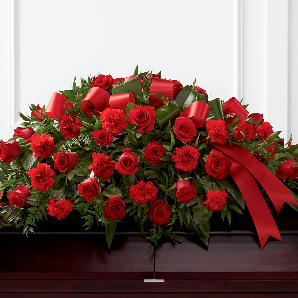 Tribute of Life Casket Spray – Katarina Floral, Hackettstown NJ