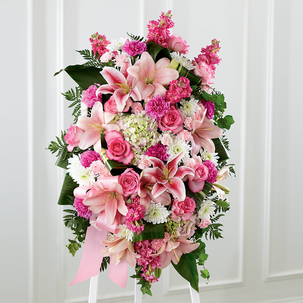 Comforting Standing Spray – Katarina Floral, Hackettstown NJ