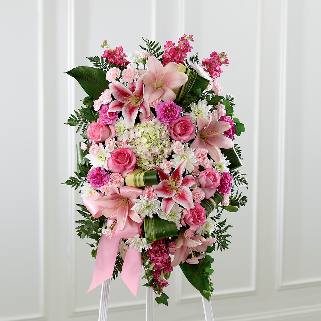 Comforting Standing Spray – Katarina Floral, Hackettstown NJ
