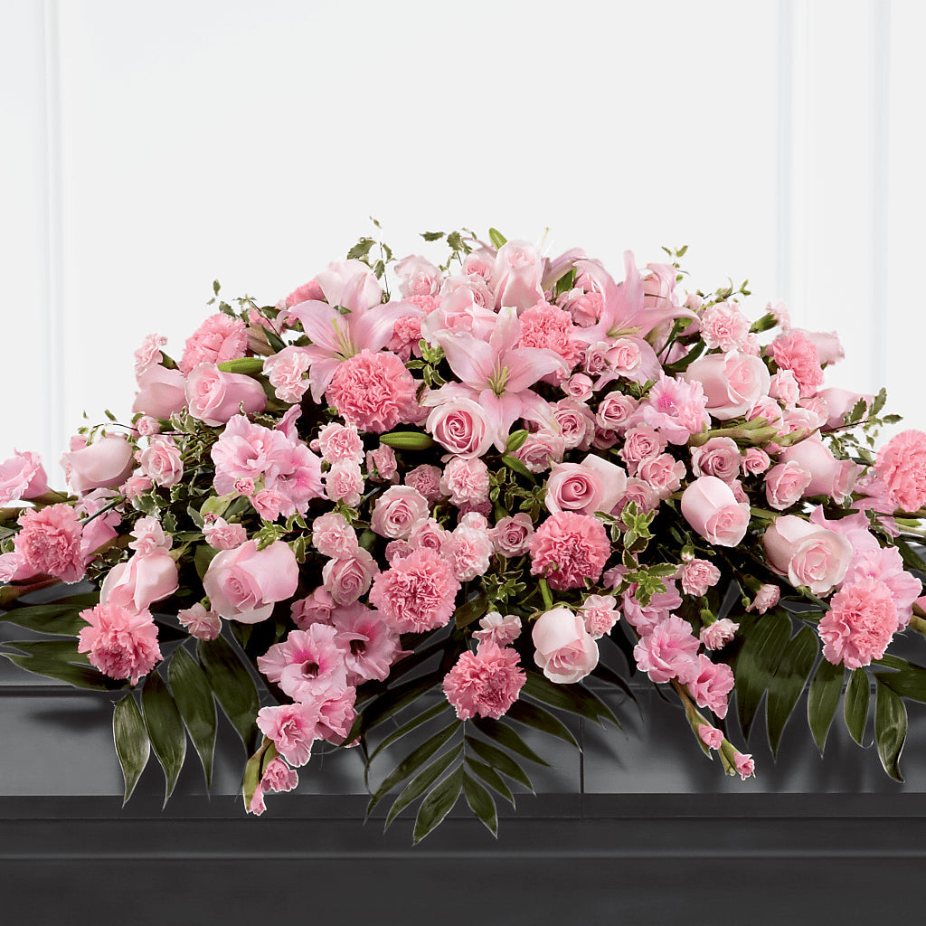 Garden of Comfort Casket Spray (Standard) – Katarina Floral, Hackettstown NJ