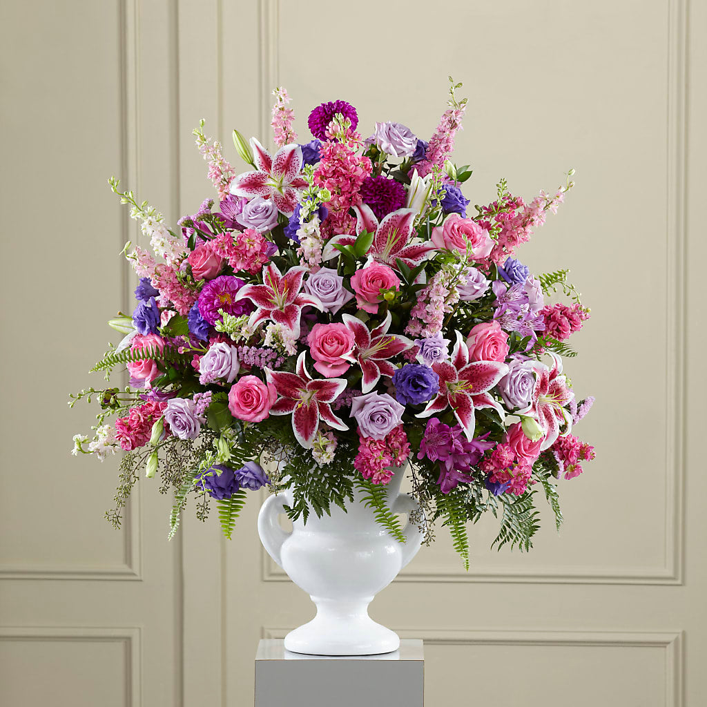 Peaceful Tribute Arrangement – Katarina Floral, Hackettstown NJ