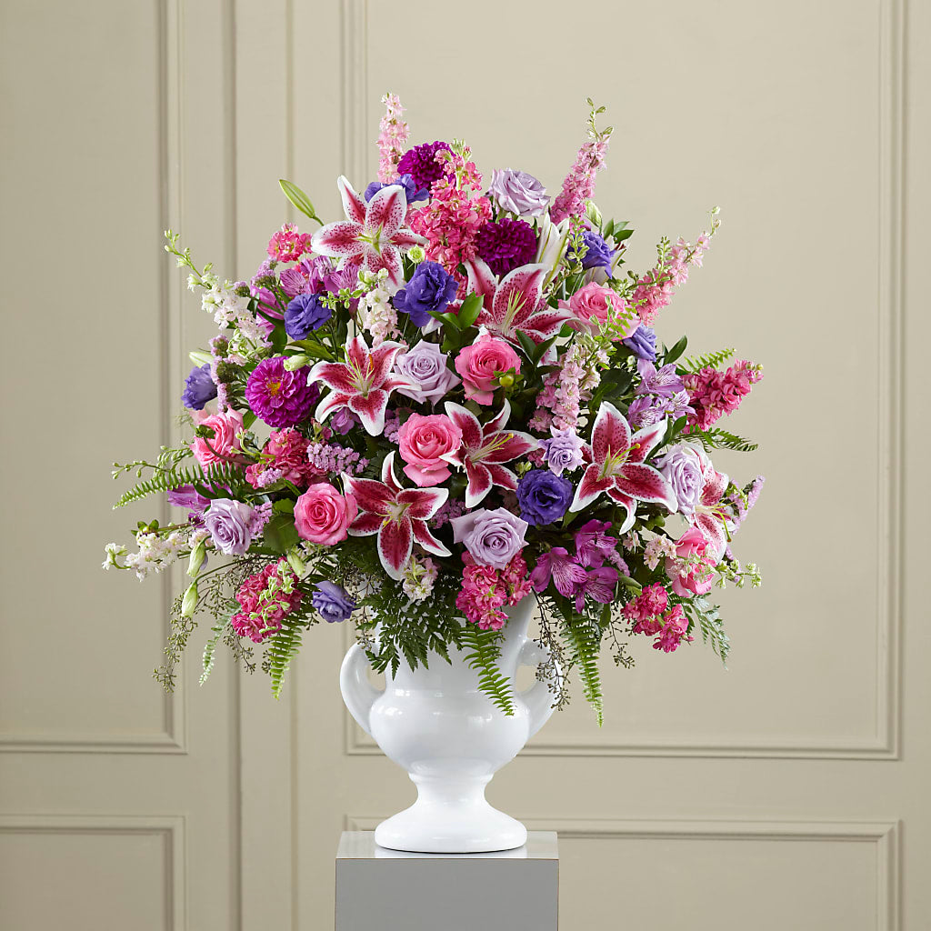 Peaceful Tribute Arrangement – Katarina Floral, Hackettstown NJ