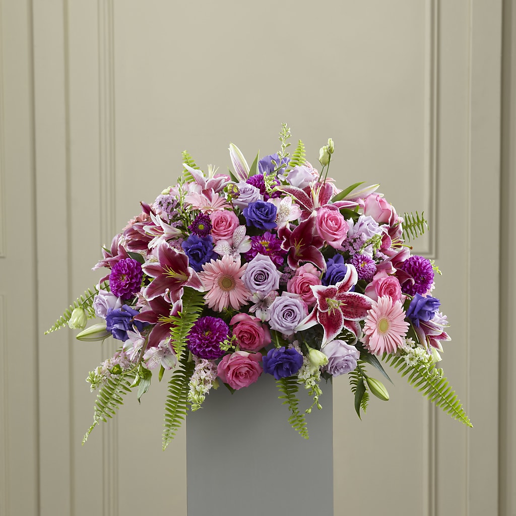 Fare Thee Well Pedestal – Katarina Floral, Hackettstown NJ