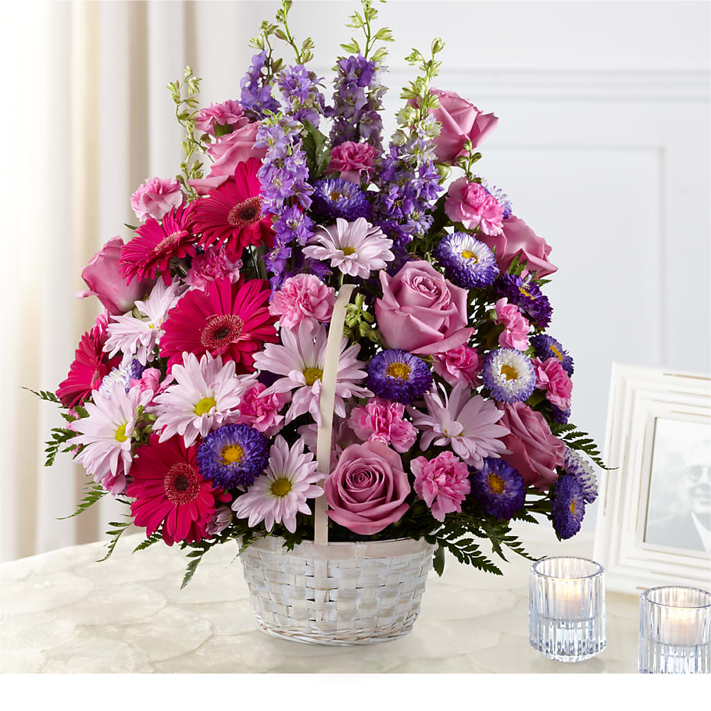 Pastel Peace Basket – Katarina Floral, Hackettstown NJ