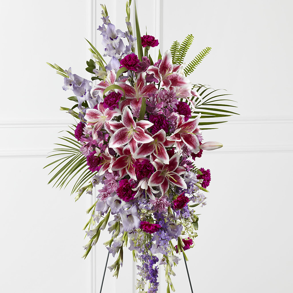 Tender Touch Standing Spray – Katarina Floral, Hackettstown NJ