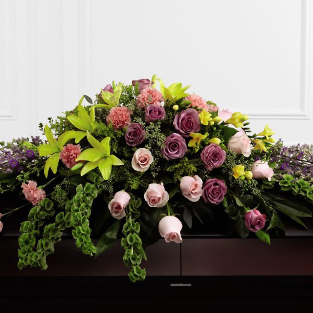 Forever Beloved Casket Spray – Katarina Floral, Hackettstown NJ