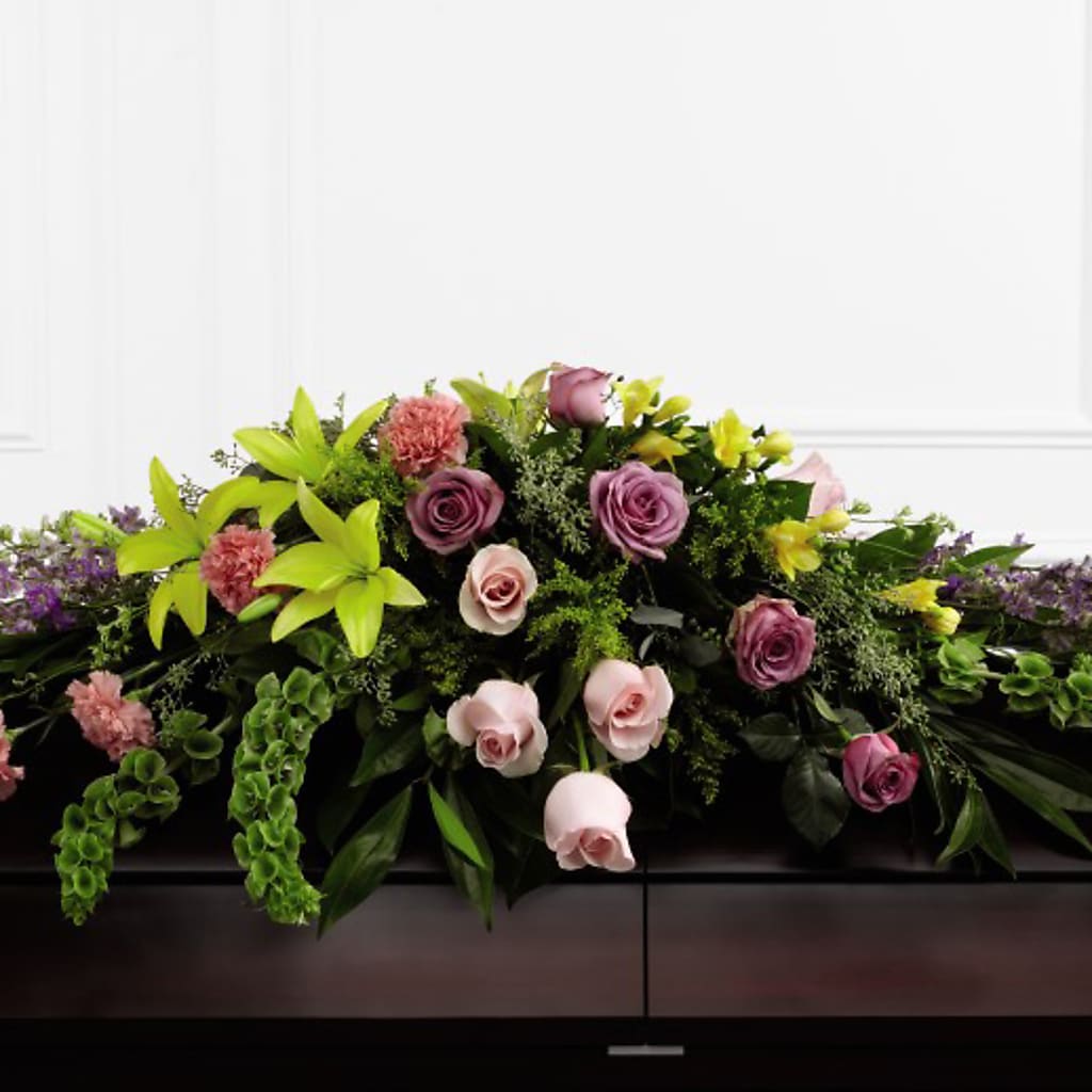 Forever Beloved Casket Spray – Katarina Floral, Hackettstown NJ
