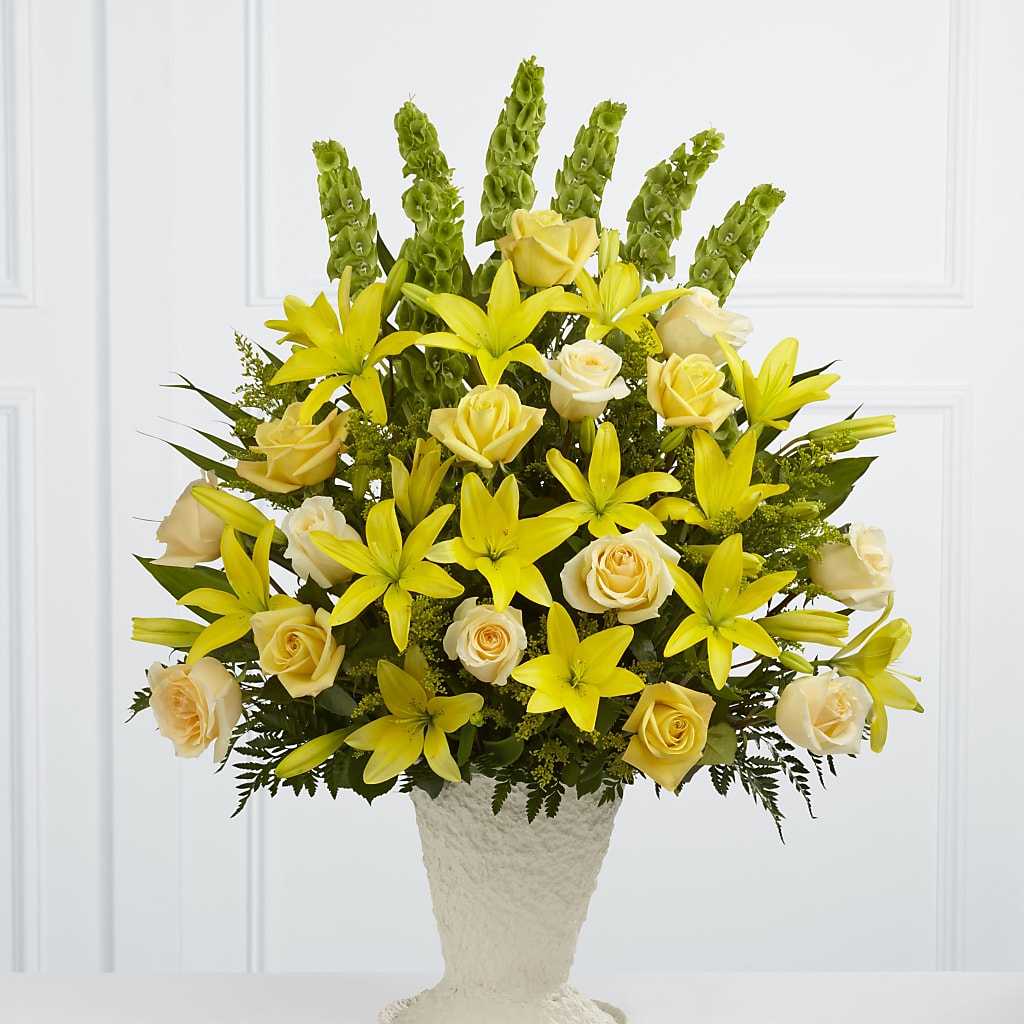 Golden Memories Arrangement – Katarina Floral, Hackettstown NJ