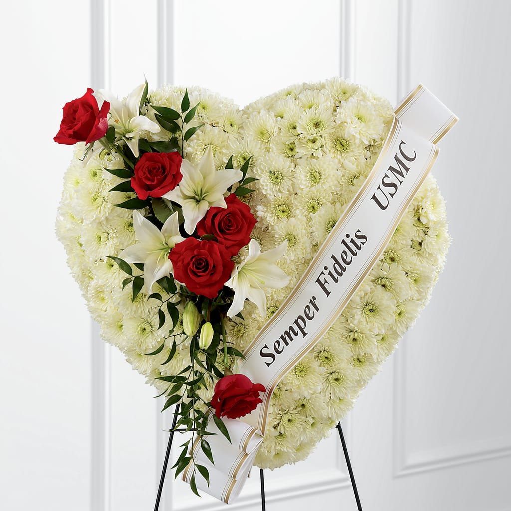 Heartfelt Hero Standing Heart – Katarina Floral, Hackettstown NJ
