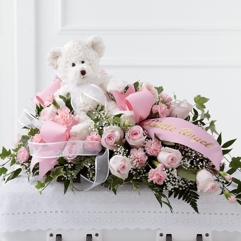 Touch of Sympathy Casket Spray – Katarina Floral, Hackettstown NJ