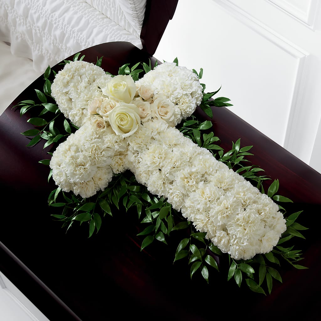 Peaceful Memories Casket Spray (Standard) – Katarina Floral, Hackettstown NJ