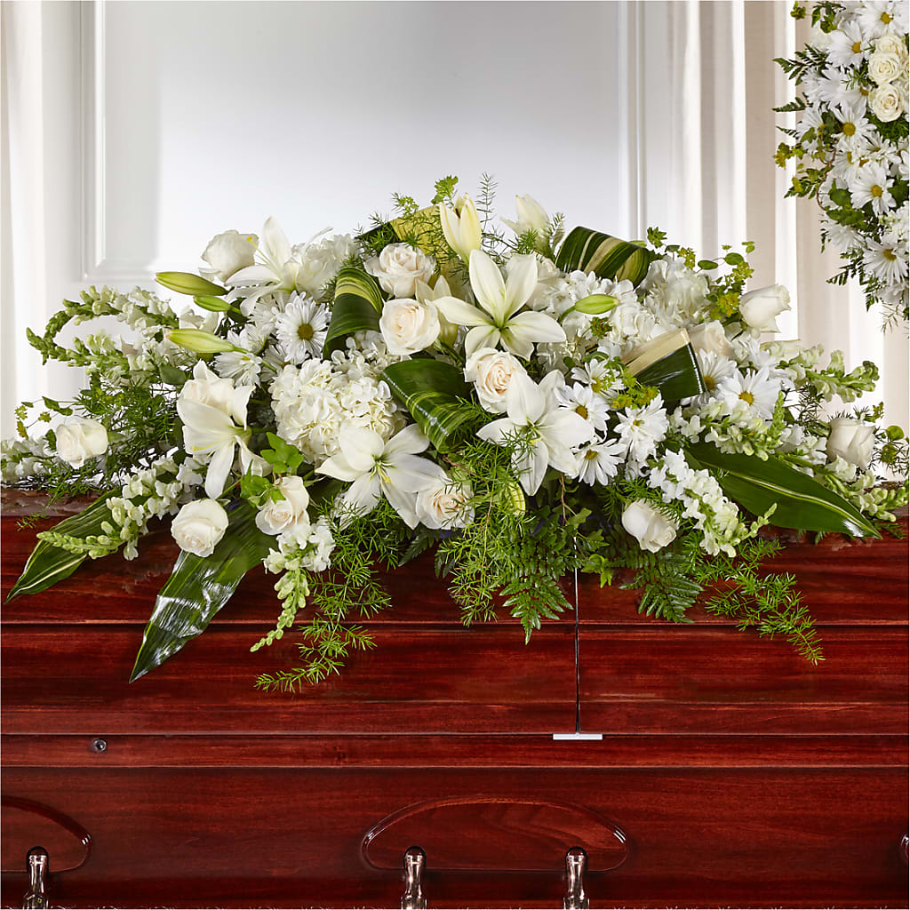 Abundance Casket Spray – Katarina Floral, Hackettstown NJ