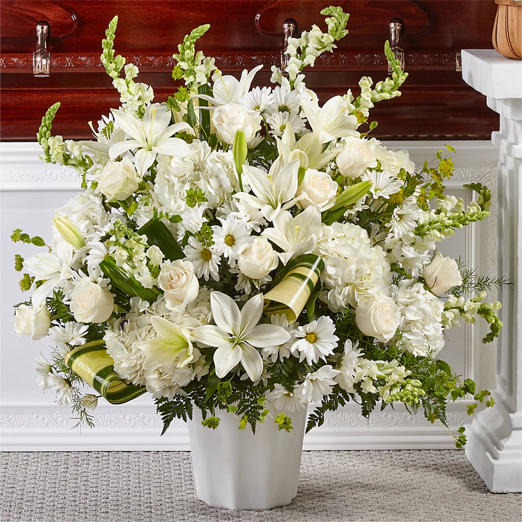 Thoughts of Tranquility Floor Basket – Katarina Floral, Hackettstown NJ