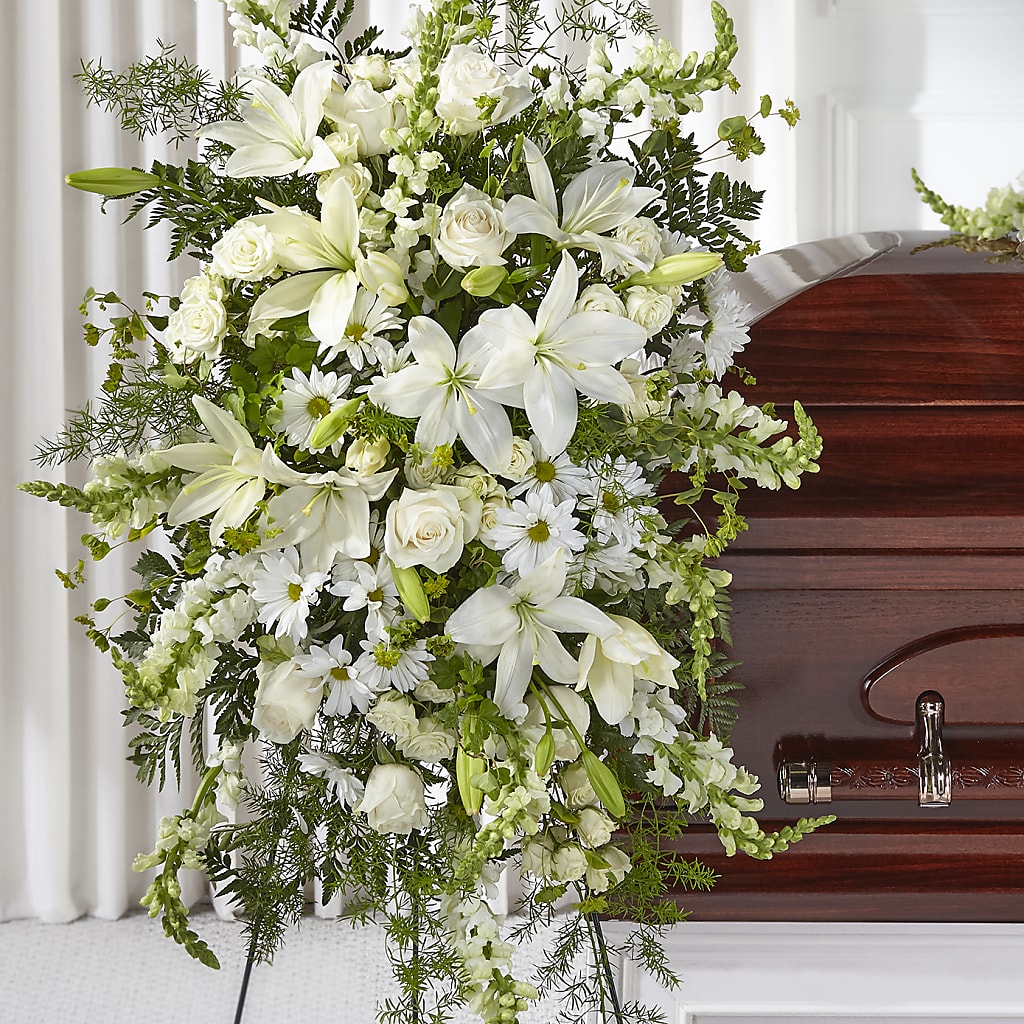 Loving Thoughts Standing Spray – Katarina Floral, Hackettstown NJ