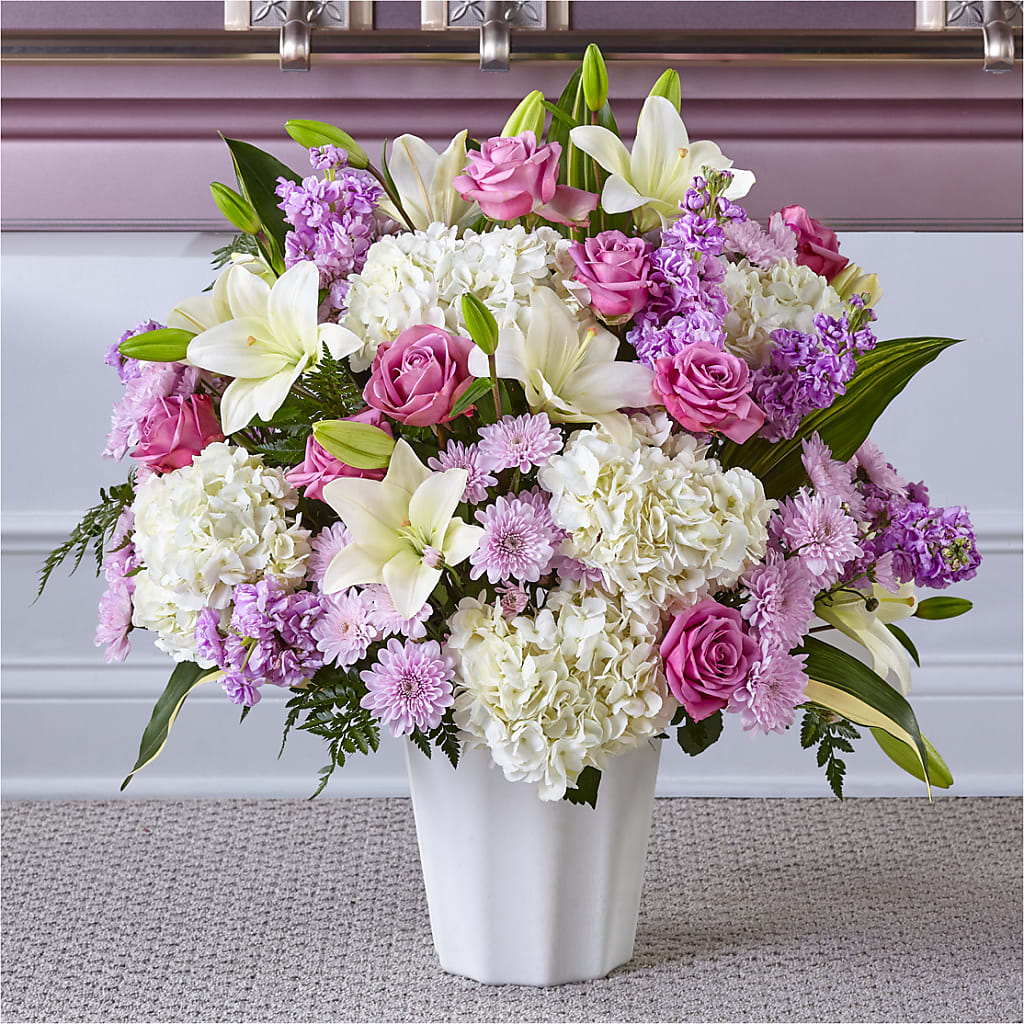 Heaven Sent Floor Basket – Katarina Floral, Hackettstown NJ
