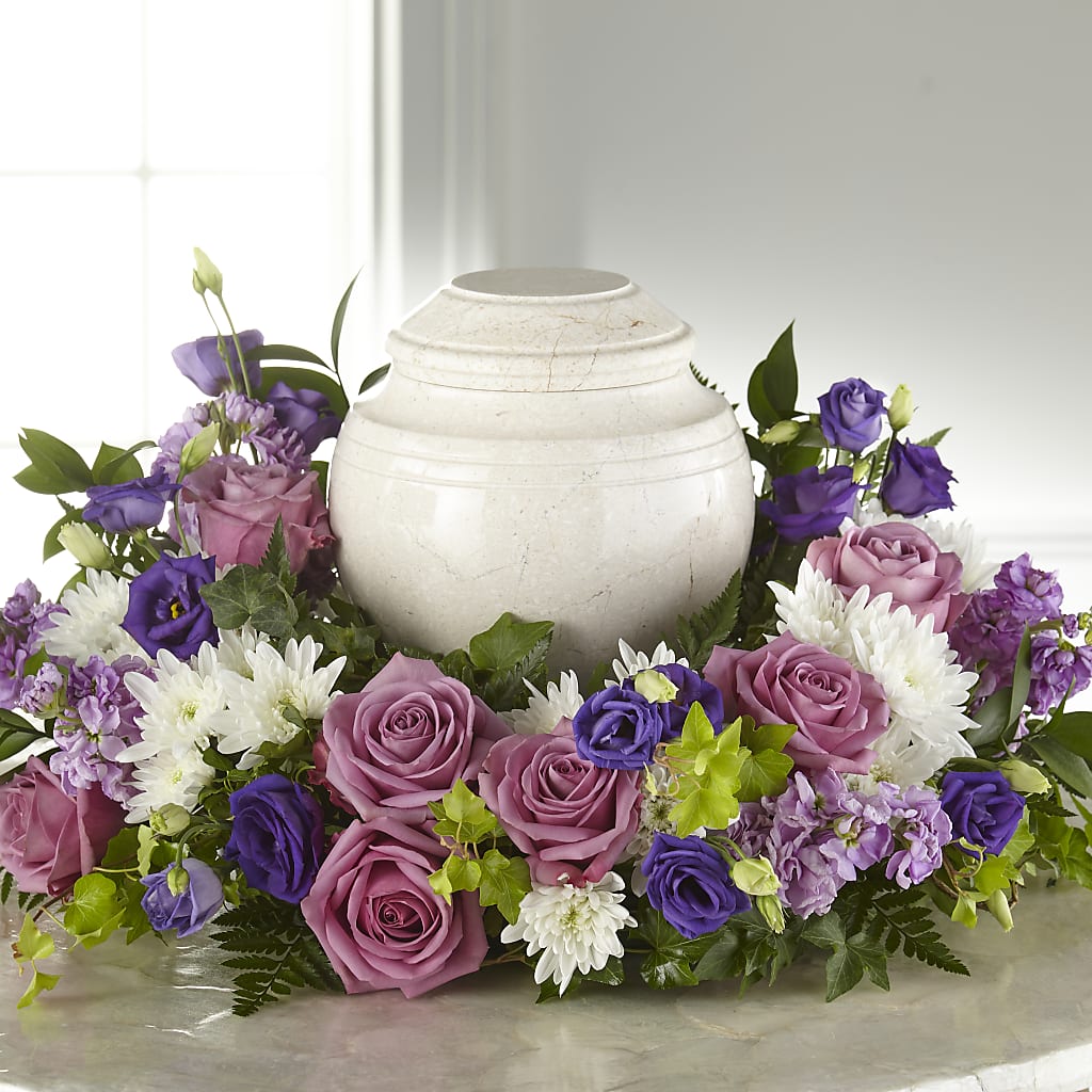 Blooming Sympathy Cremation Adornment – Katarina Floral, Hackettstown NJ