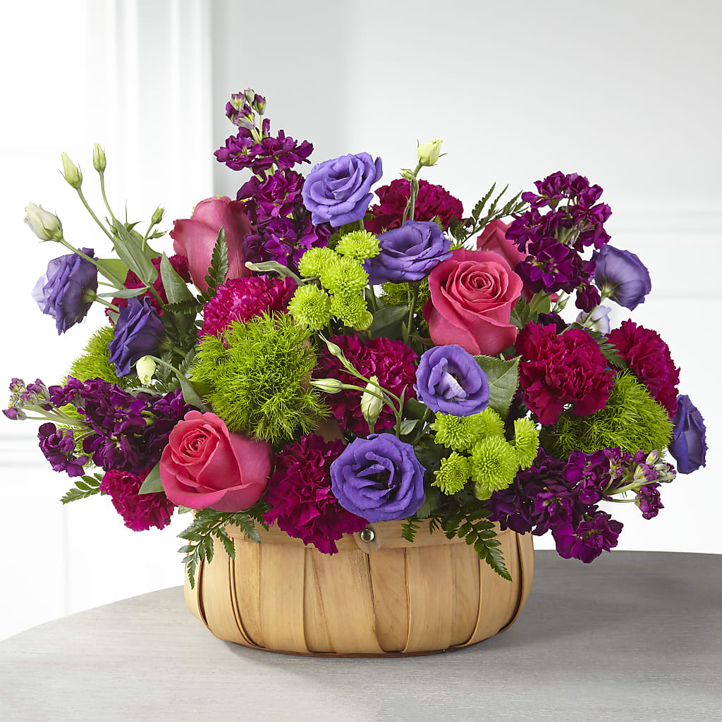Serene Sanctuary Basket – Katarina Floral, Hackettstown NJ