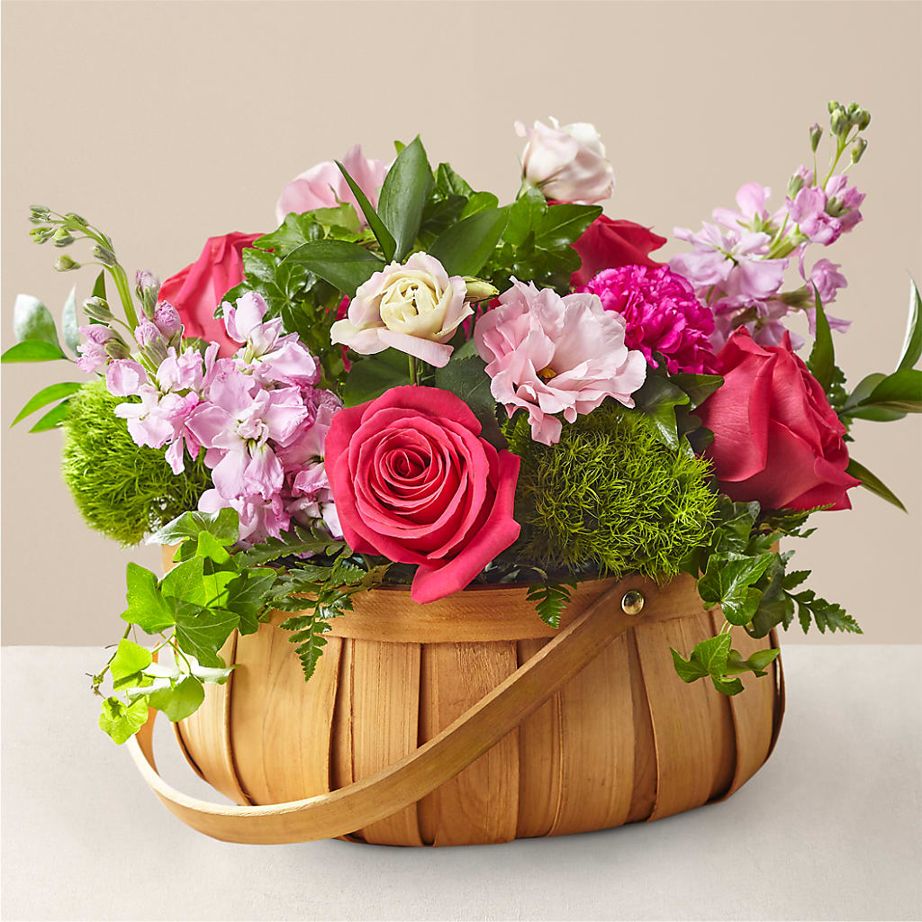 Radiance in Bloom Basket – Katarina Floral, Hackettstown NJ