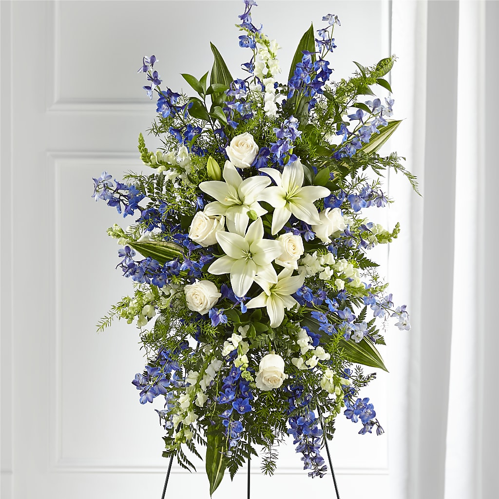 Faithful Friend Standing Spray – Katarina Floral, Hackettstown NJ