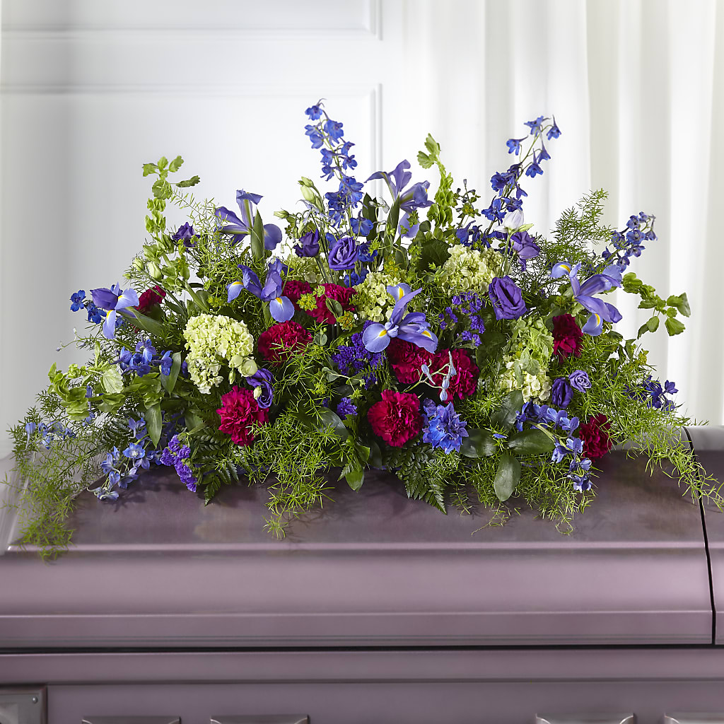 Always Treasured Casket Spray – Katarina Floral, Hackettstown NJ