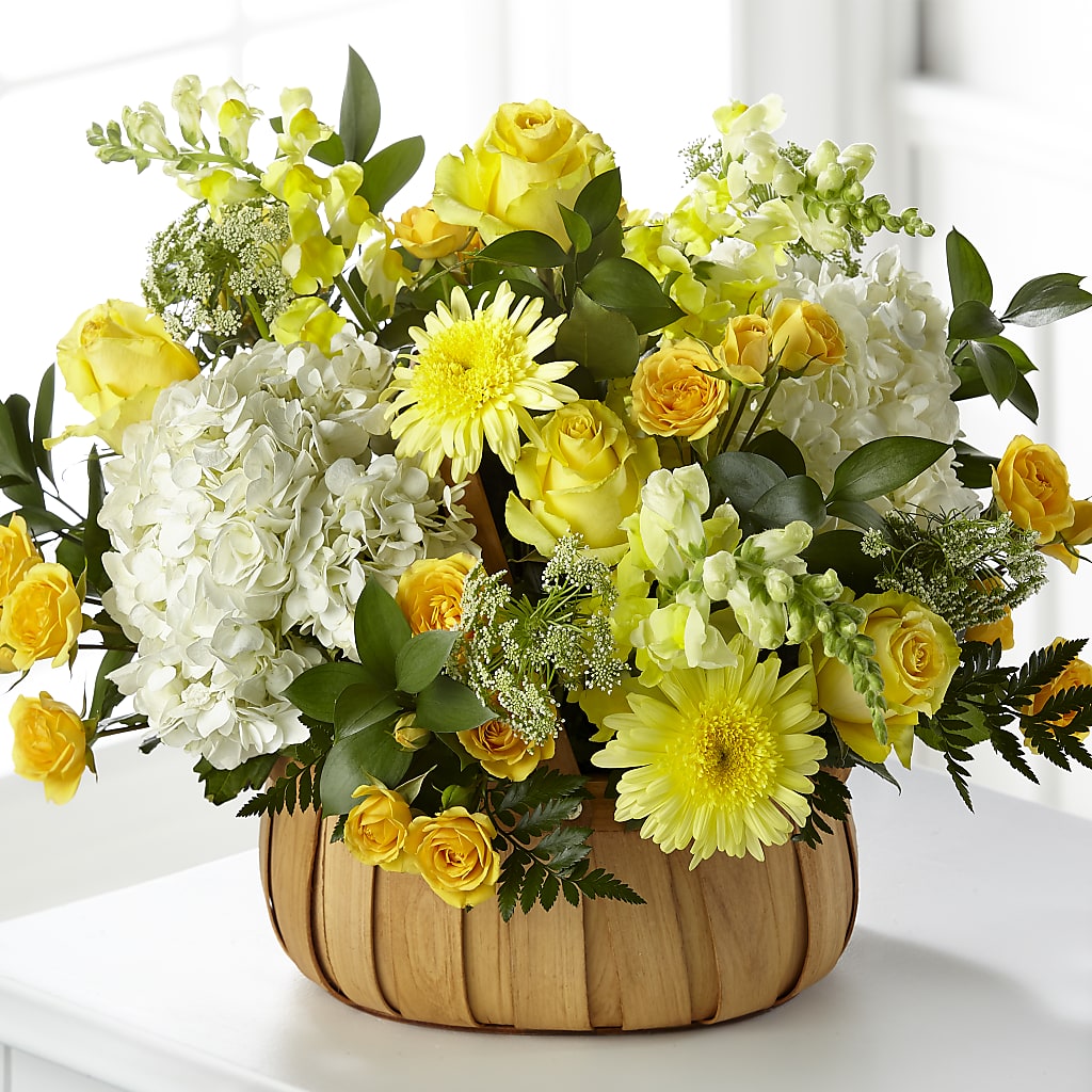 Rustic Remembrance Basket – Katarina Floral, Hackettstown NJ