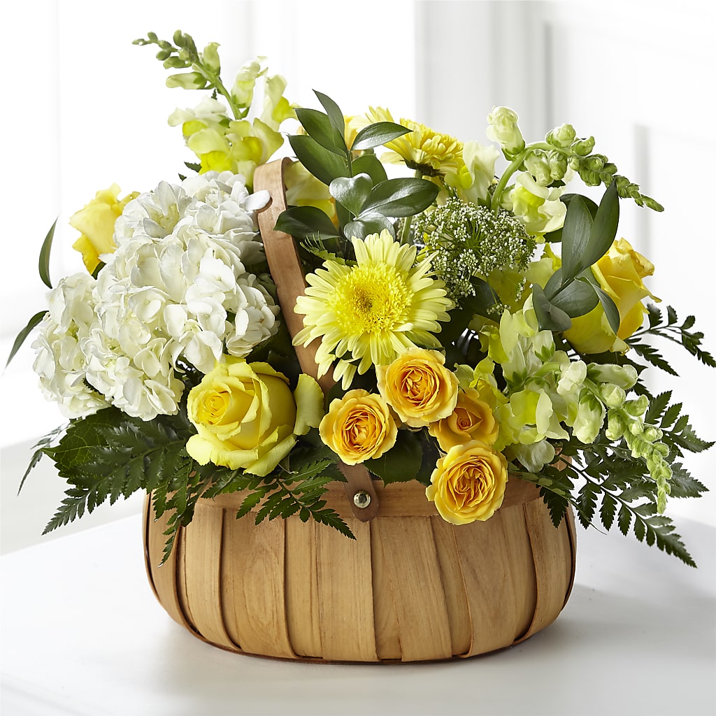Rustic Remembrance Basket – Katarina Floral, Hackettstown NJ