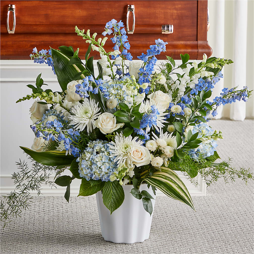 Everlasting Memories Floor Basket – Katarina Floral, Hackettstown NJ