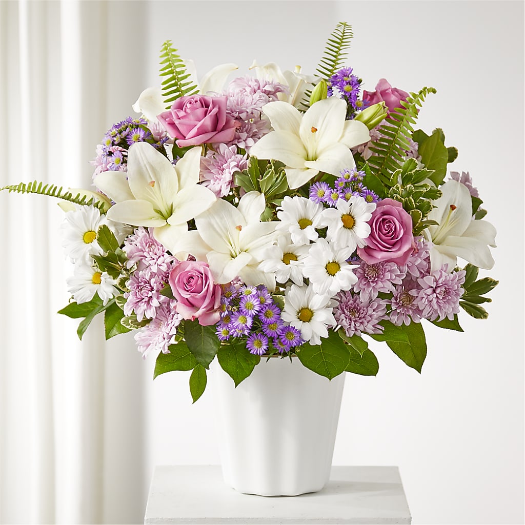 Warmest Thoughts Tabletop Basket – Katarina Floral, Hackettstown NJ