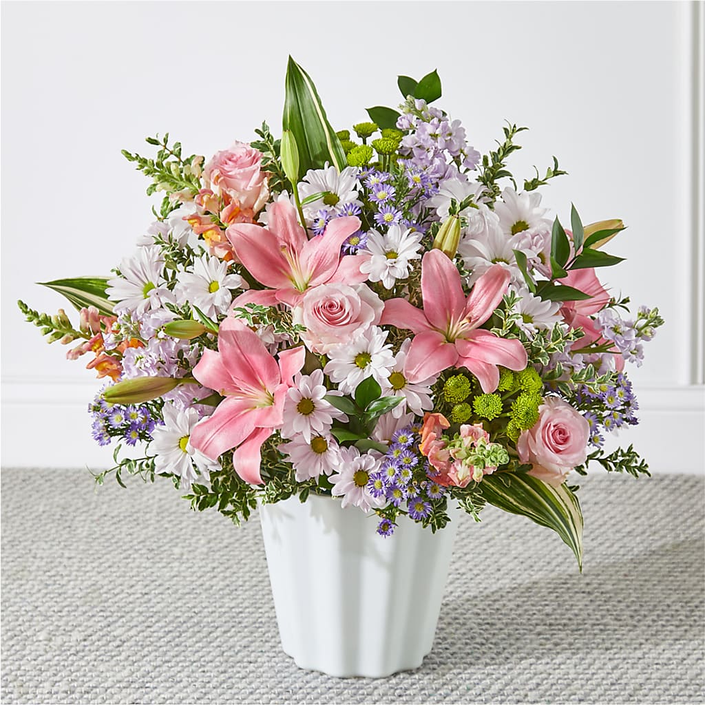 Abundant Compassion Floor Basket – Katarina Floral, Hackettstown NJ