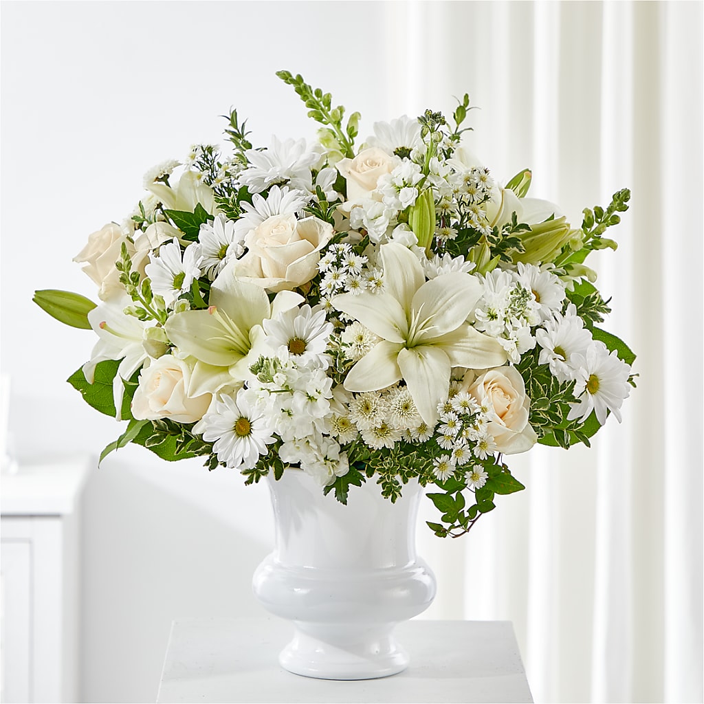 Uplifting Urn Arrangement – Katarina Floral, Hackettstown NJ