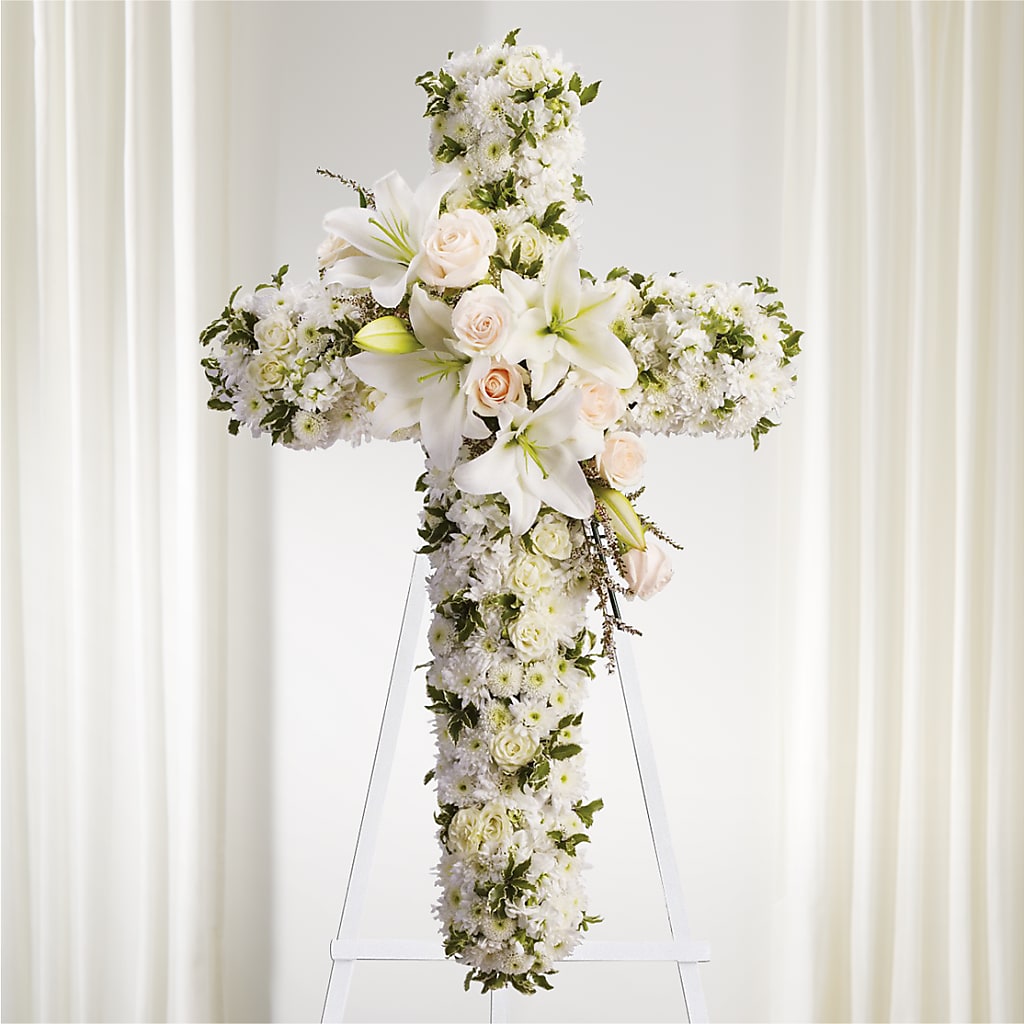 Spiritual Guidance Standing Spray – Katarina Floral, Hackettstown NJ