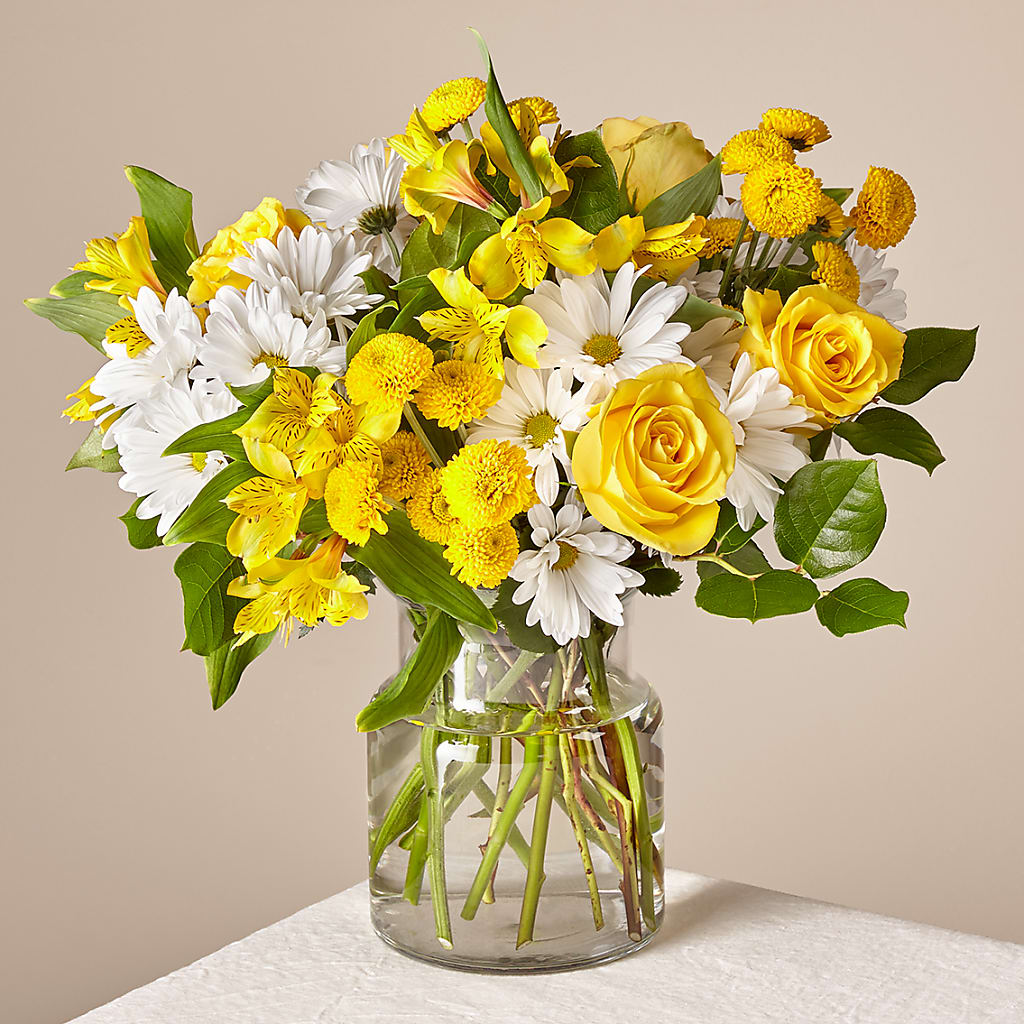 Sunny Sentiments Bouquet – Katarina Floral, Hackettstown NJ