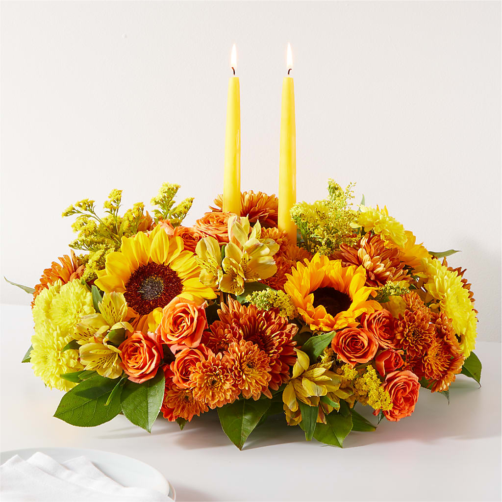 Autumn Harmony Centerpiece – Katarina Floral, Hackettstown NJ