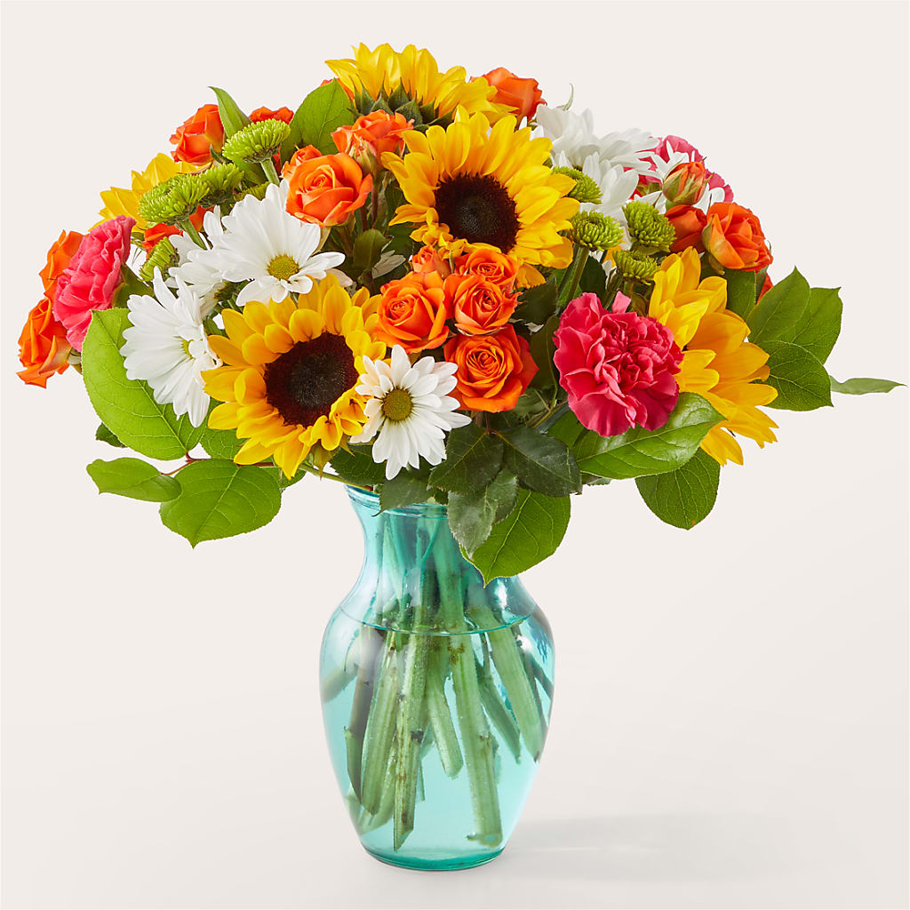 Sun-drenched Blooms Bouquet – Katarina Floral, Hackettstown NJ
