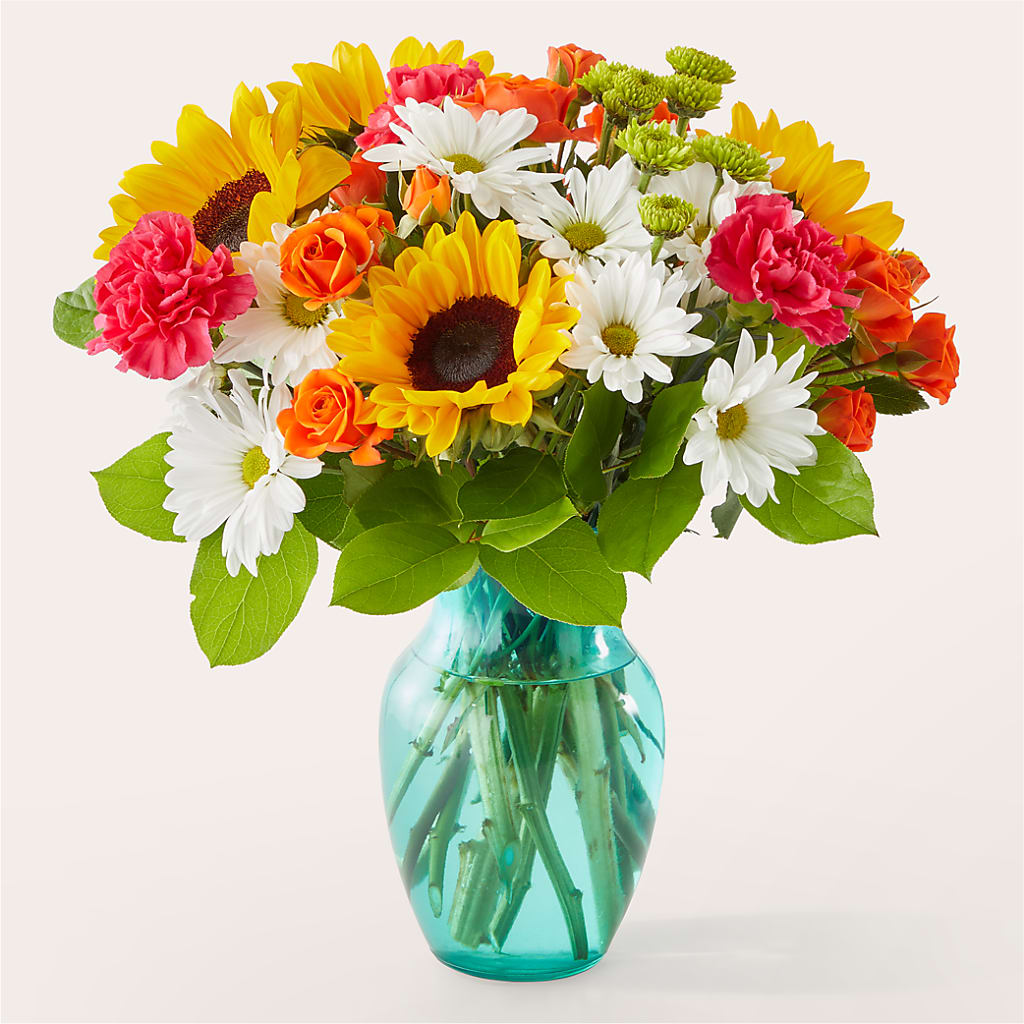 Sun-drenched Blooms Bouquet – Katarina Floral, Hackettstown NJ