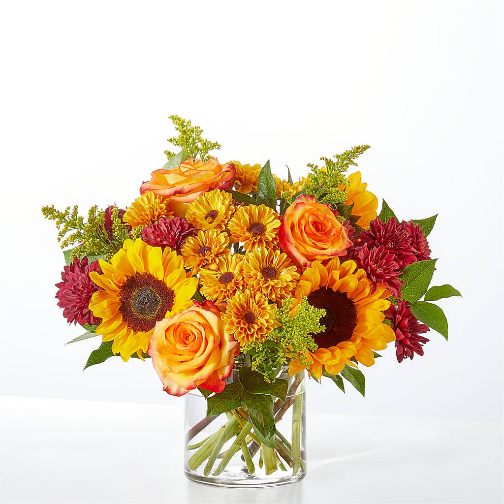 Flannel Scarf Bouquet – Katarina Floral, Hackettstown NJ