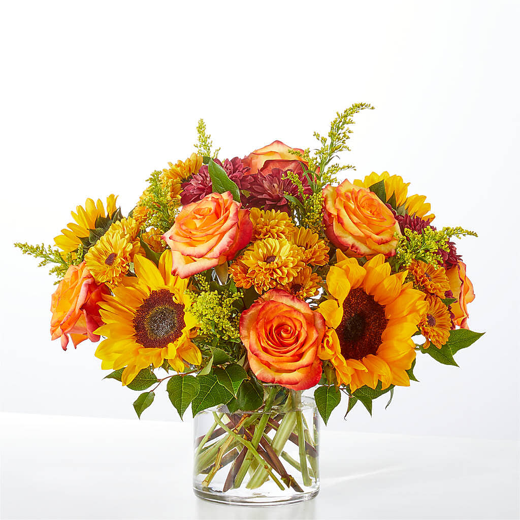 Flannel Scarf Bouquet – Katarina Floral, Hackettstown NJ